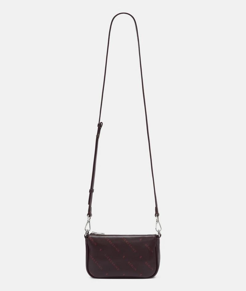 Liebeskind Monogram Crossbody Xs - Bordeaux
