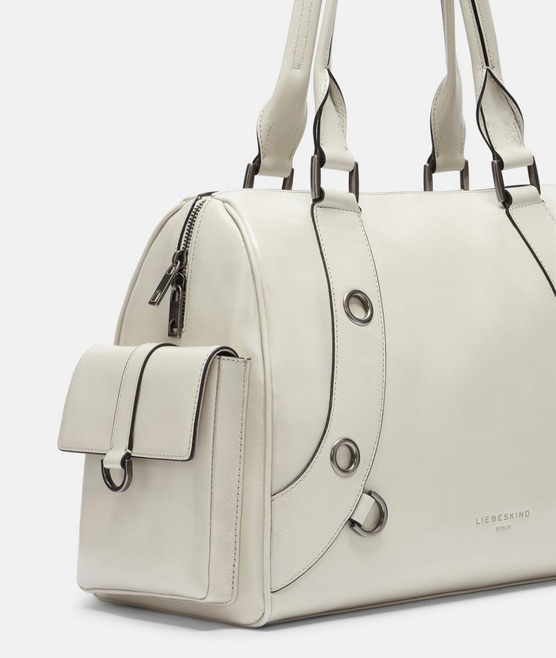 Liebeskind Archive Nika Satchel L - Creme