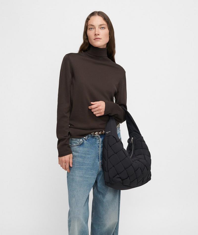 Liebeskind Nylon Bo Hobo L - Schwarz