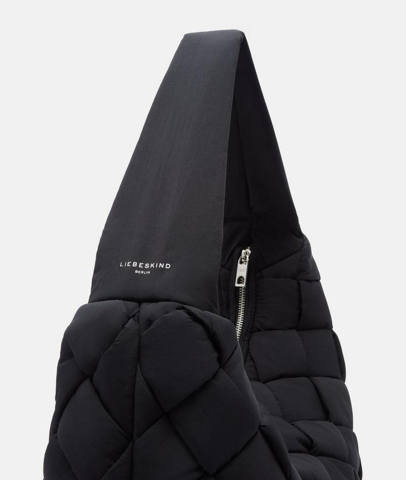 Liebeskind Nylon Bo Hobo L - Schwarz