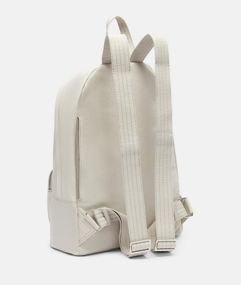Liebeskind Nylon Lila Backpack L - Creme