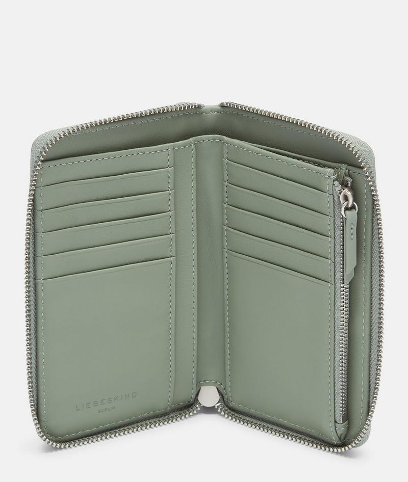 Liebeskind Frieda Geldbörse M - Helles Olivgrün