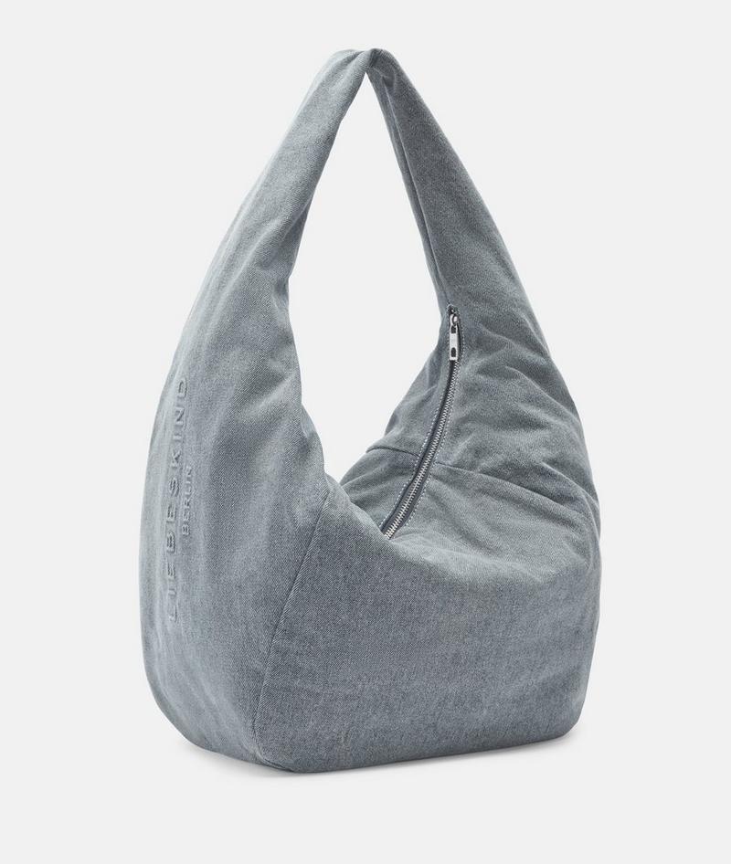 Liebeskind Farrah Hobo L - Blassblau