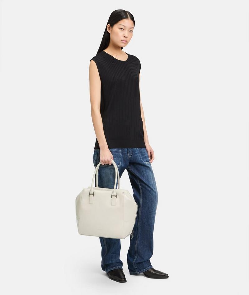 Liebeskind Archive Kayla Satchel M - Creme