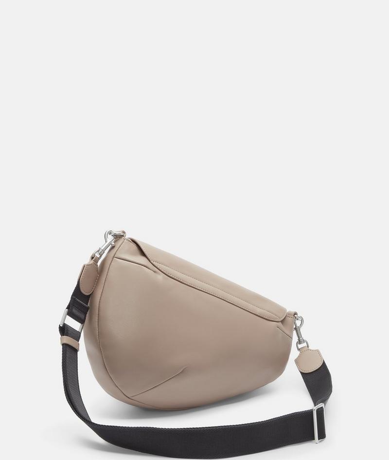 Liebeskind Oval Shoulder Bag M - Cognac