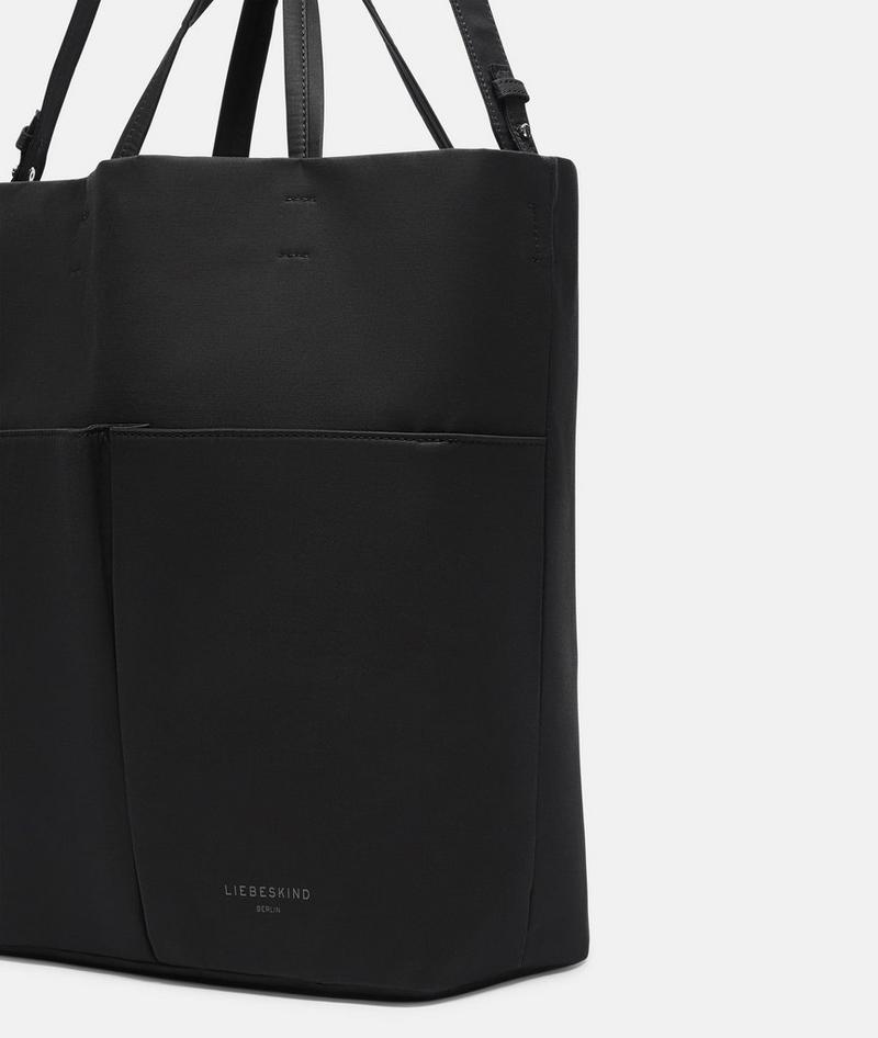 Liebeskind Nylon Hera Tote L - Schwarz