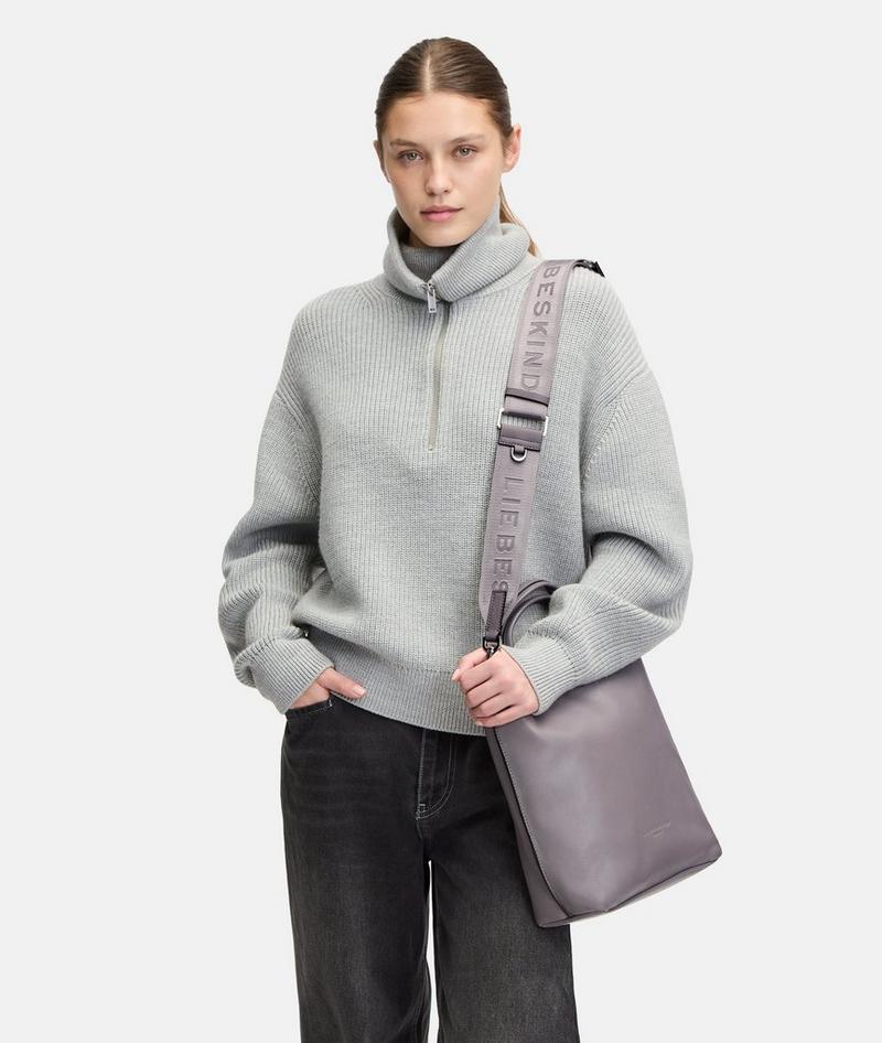 Liebeskind Schultergurt Mit Logo - Lavendel