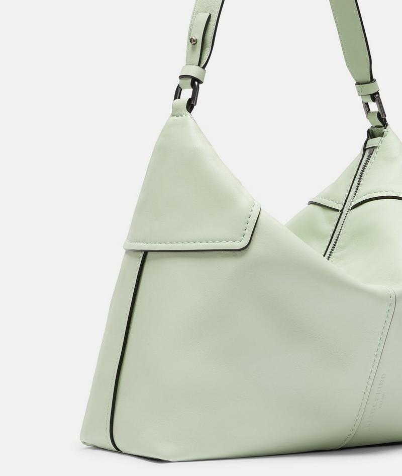 Liebeskind Mila Hobo M - Salbeigrün