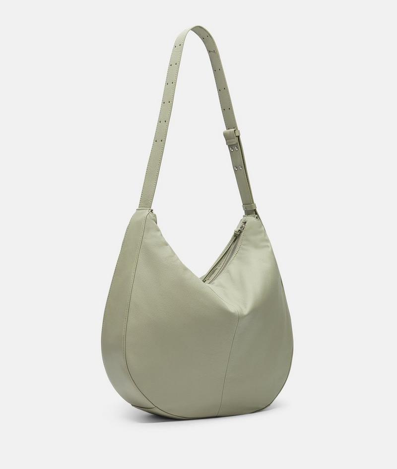 Liebeskind Alma Hobo L - Helles Olivgrün