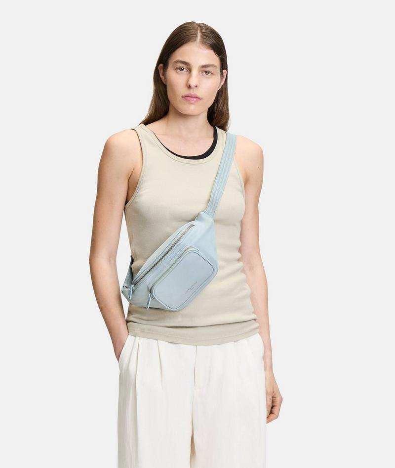 Liebeskind Nylon Lila Belt-bag M - Hellblau