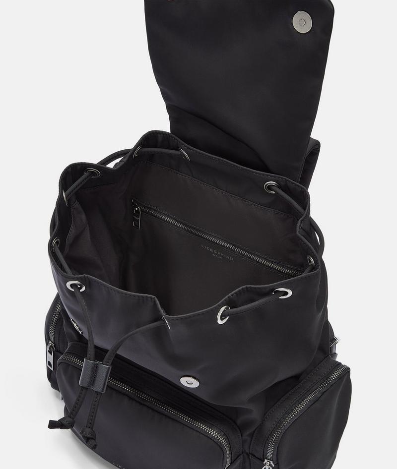 Liebeskind Nylon Maia Backpack M - Schwarz