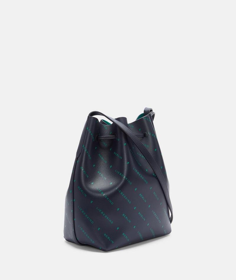Liebeskind Monogram Bucketbag M - Navy