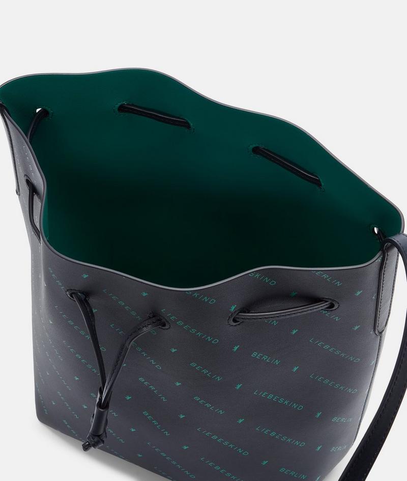 Liebeskind Monogram Bucketbag M - Navy