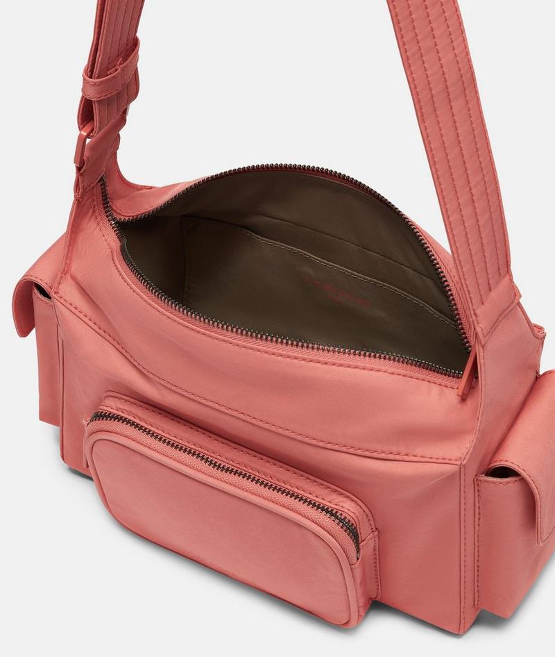 Liebeskind Nylon Lila Crossbody S - Koralle