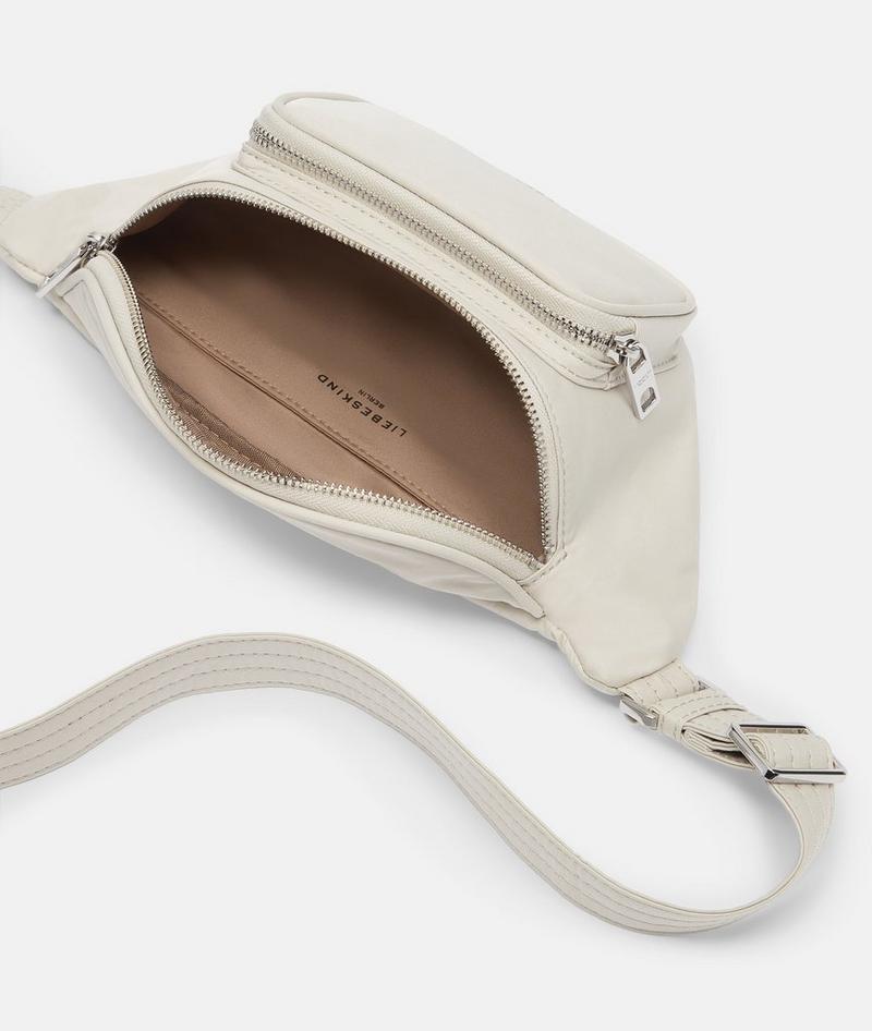 Liebeskind Nylon Lila Belt-bag M - Creme