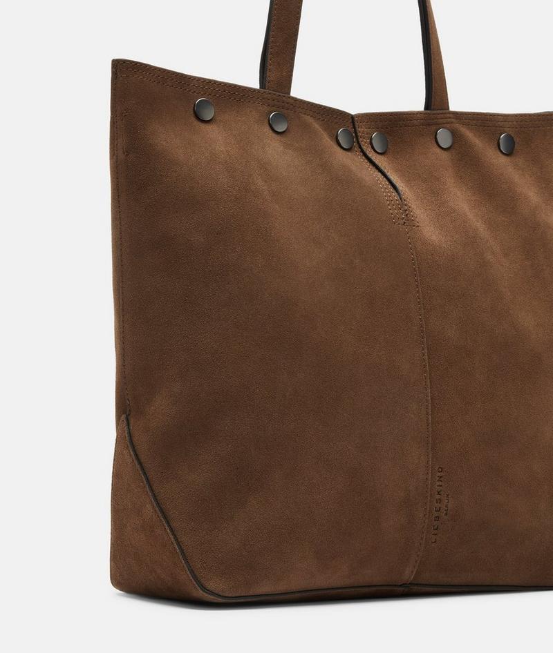 Liebeskind Rive Tote L - Cognac