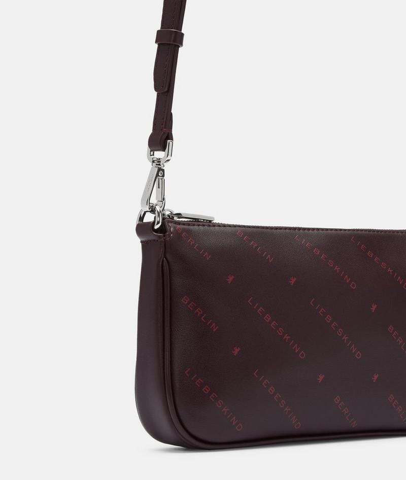 Liebeskind Monogram Crossbody S - Bordeaux