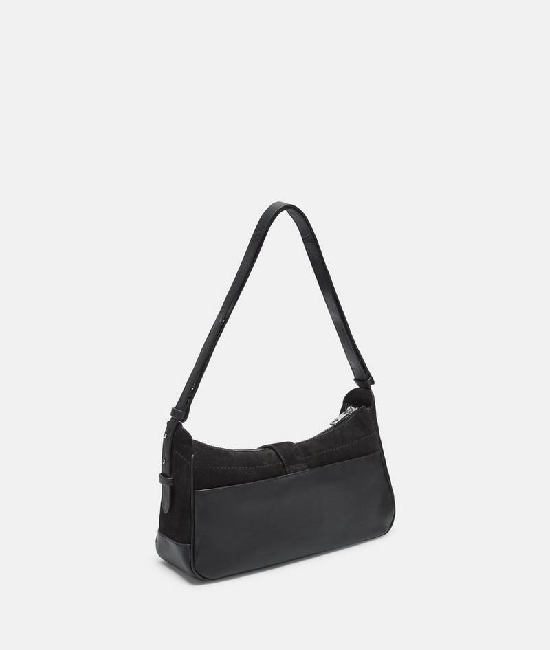 Liebeskind Ren Schultertasche S - Schwarz