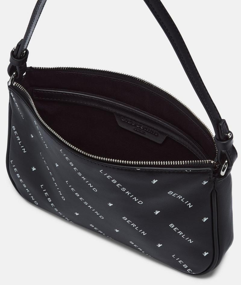 Liebeskind Monogram Crossbody S - Schwarz