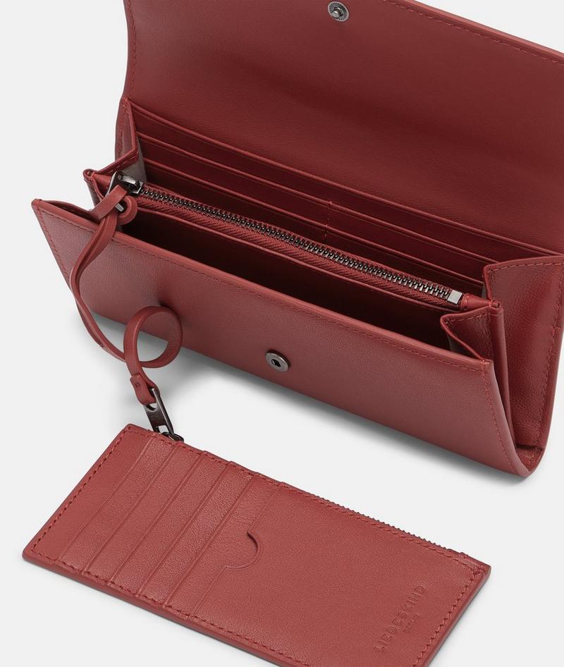Liebeskind Valentina Geldbörse L - Chilirot