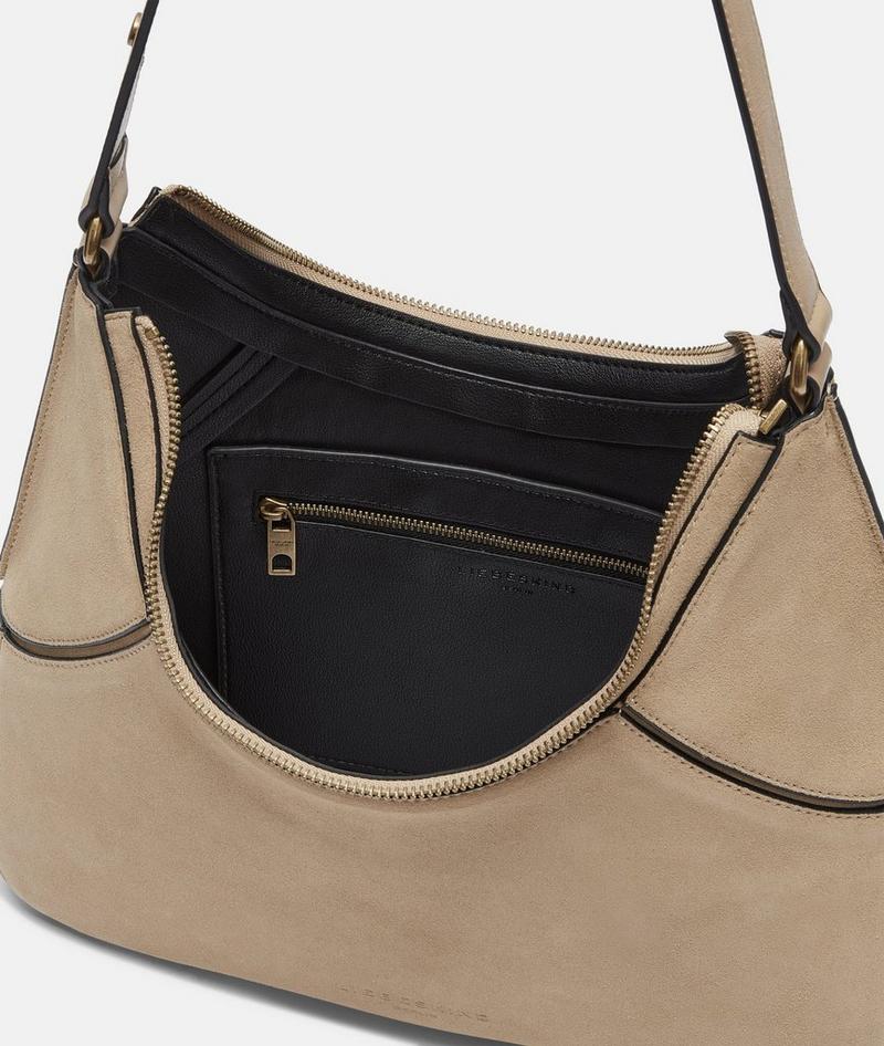 Liebeskind Lilly Hobo S - Hellbraun