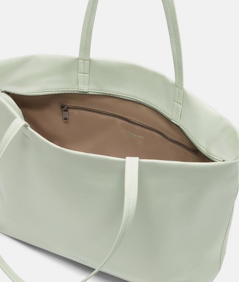 Liebeskind Nylon Hera Shopper L - Salbeigrün