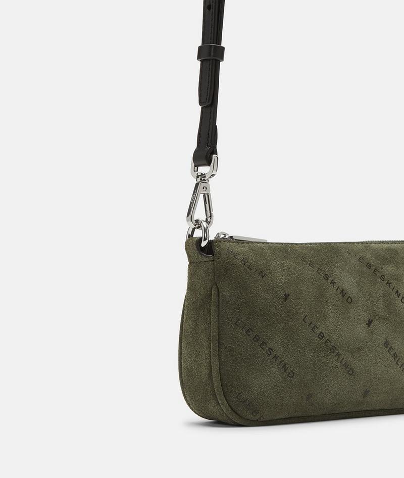 Liebeskind Monogram Crossbody S - Olivgrün