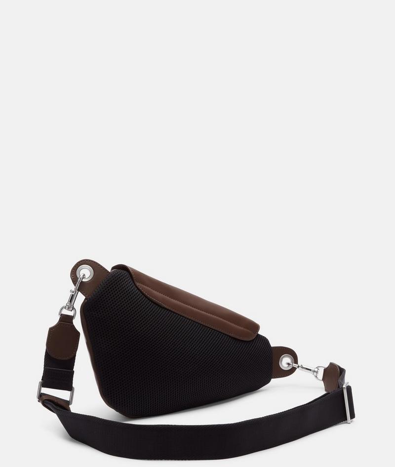 Liebeskind Oval Belt-bag S - Dunkelbraun