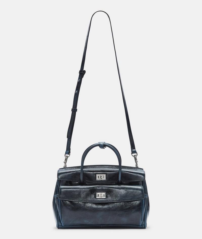 Liebeskind Archive Gloria Ii Satchel M - Navy
