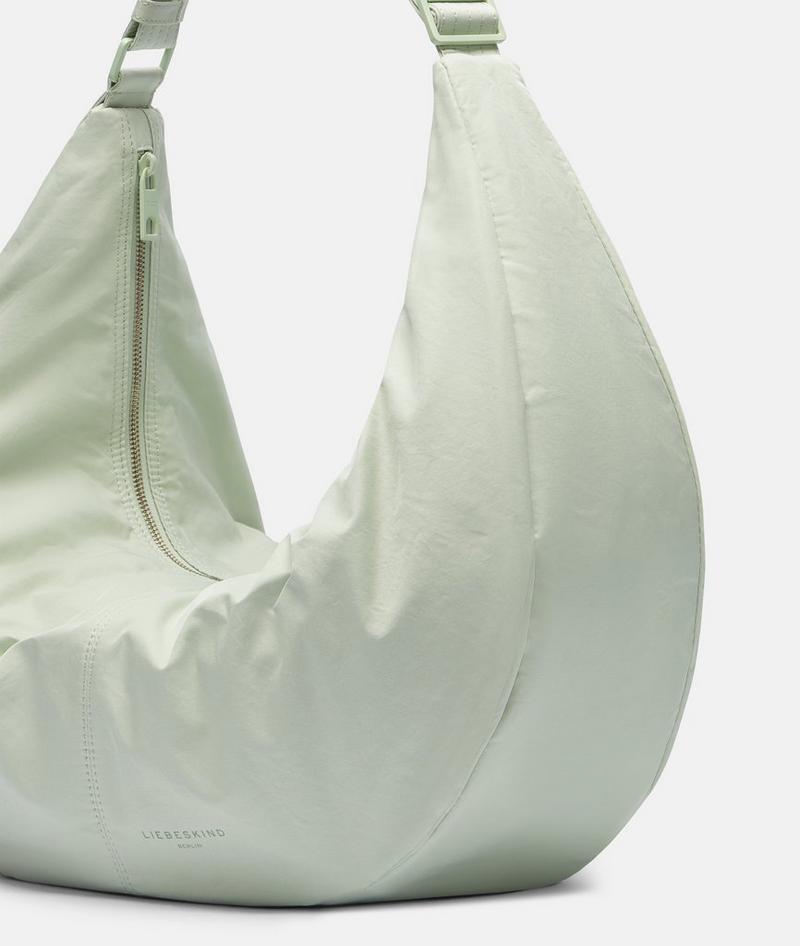 Liebeskind Nylon Moon Hobo L - Salbeigrün