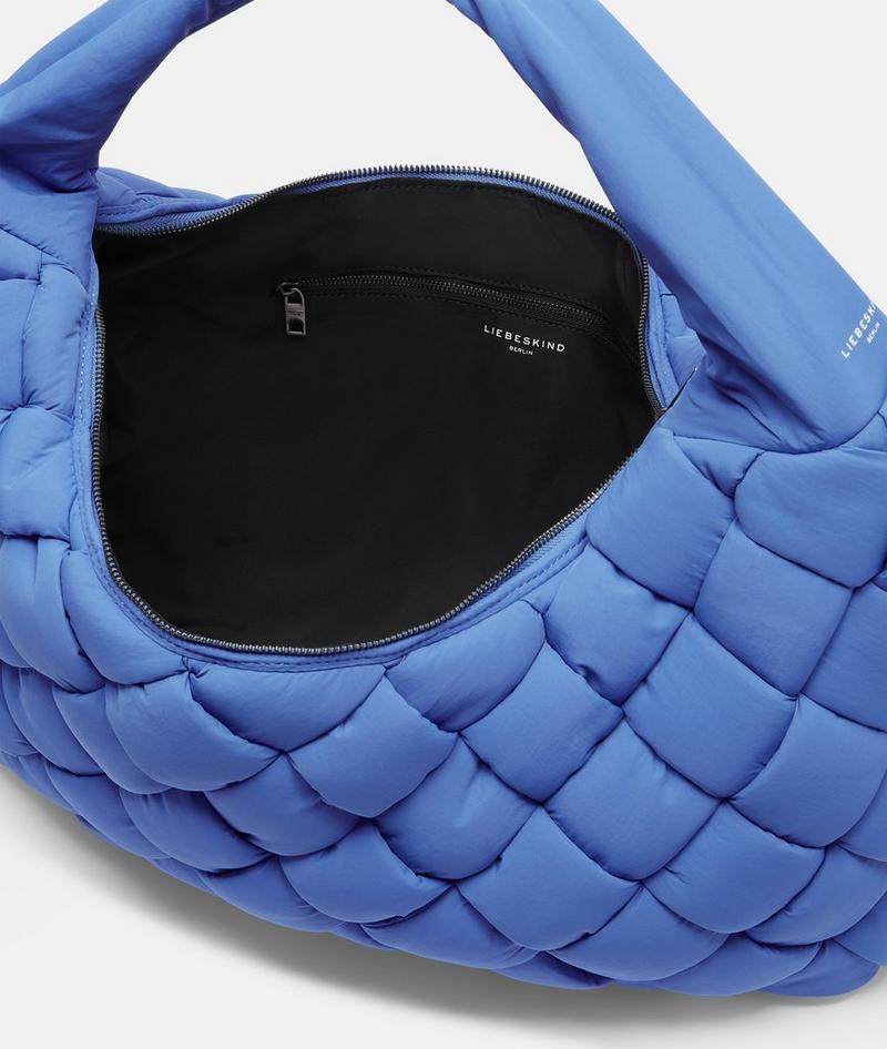 Liebeskind Nylon Bo Hobo L - Royalblau