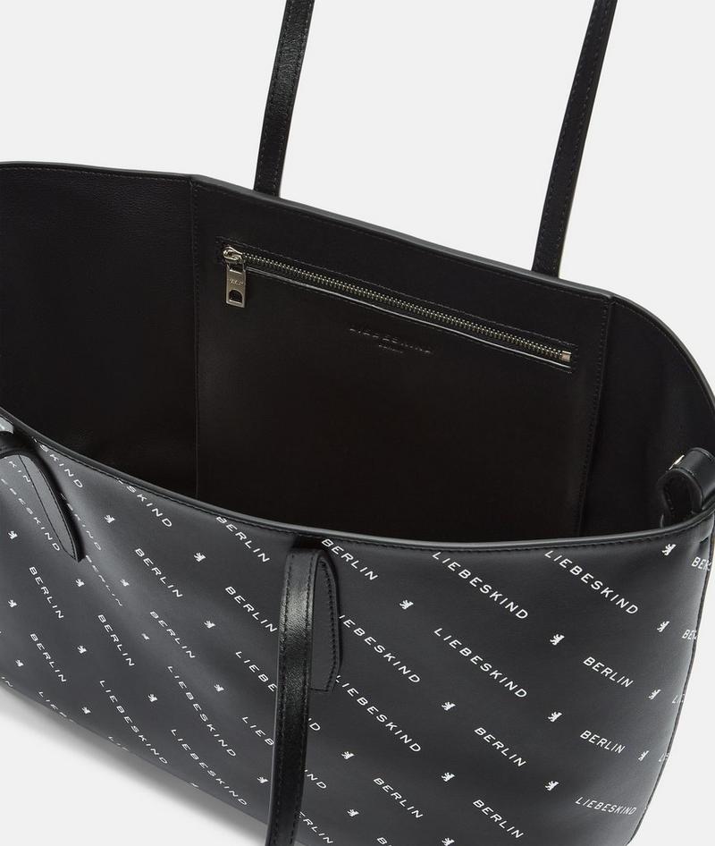 Liebeskind Monogram Shopper M - Schwarz