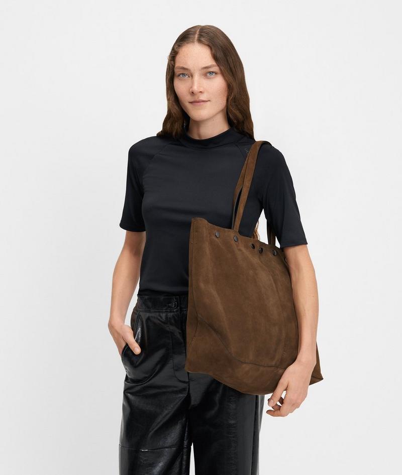 Liebeskind Rive Shopper L - Cognac
