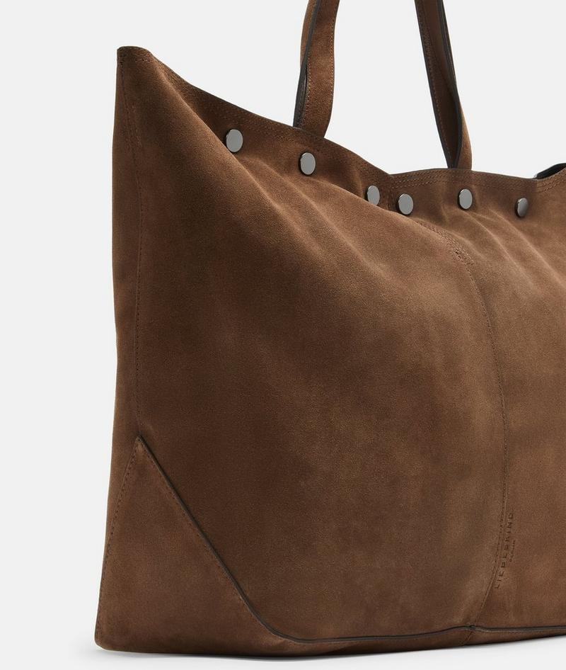 Liebeskind Rive Shopper L - Cognac