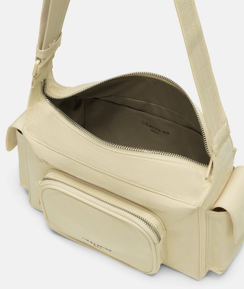 Liebeskind Nylon Lila Crossbody S - Hellgelb