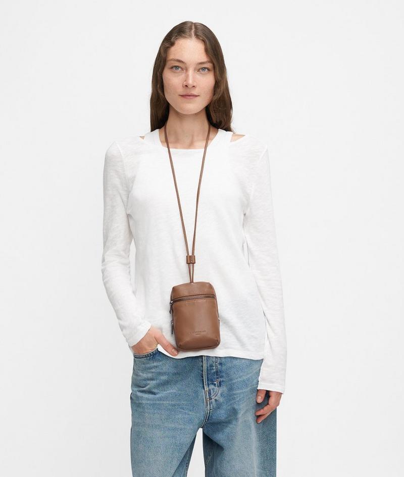 Liebeskind Mobile Pouch - Karamell