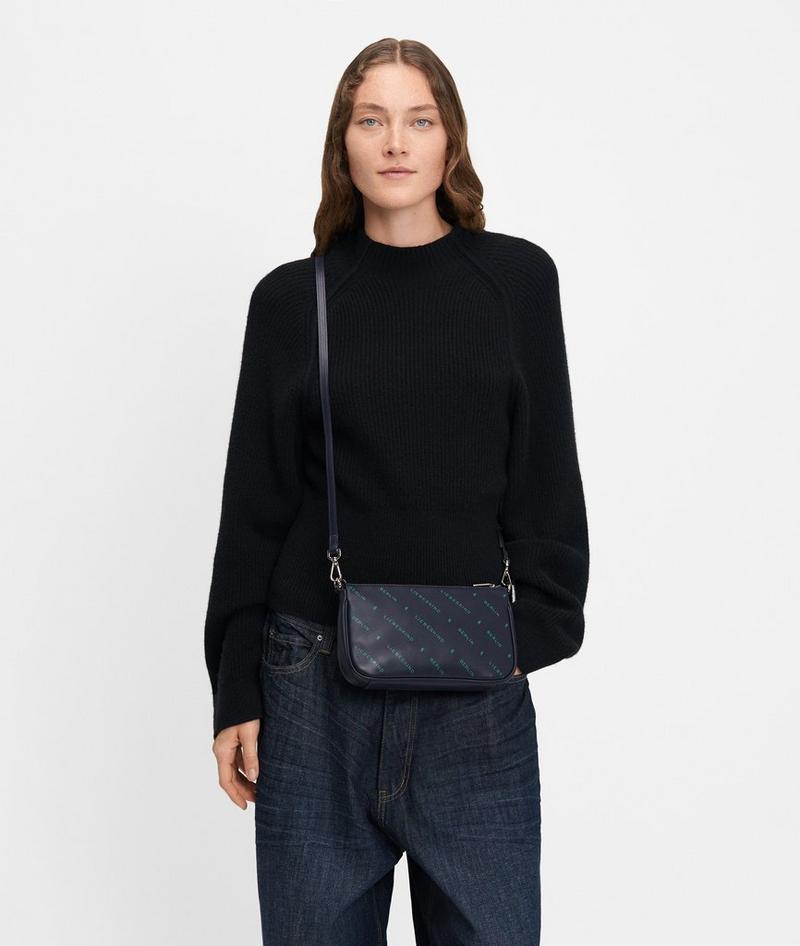 Liebeskind Monogram Crossbody S - Navy