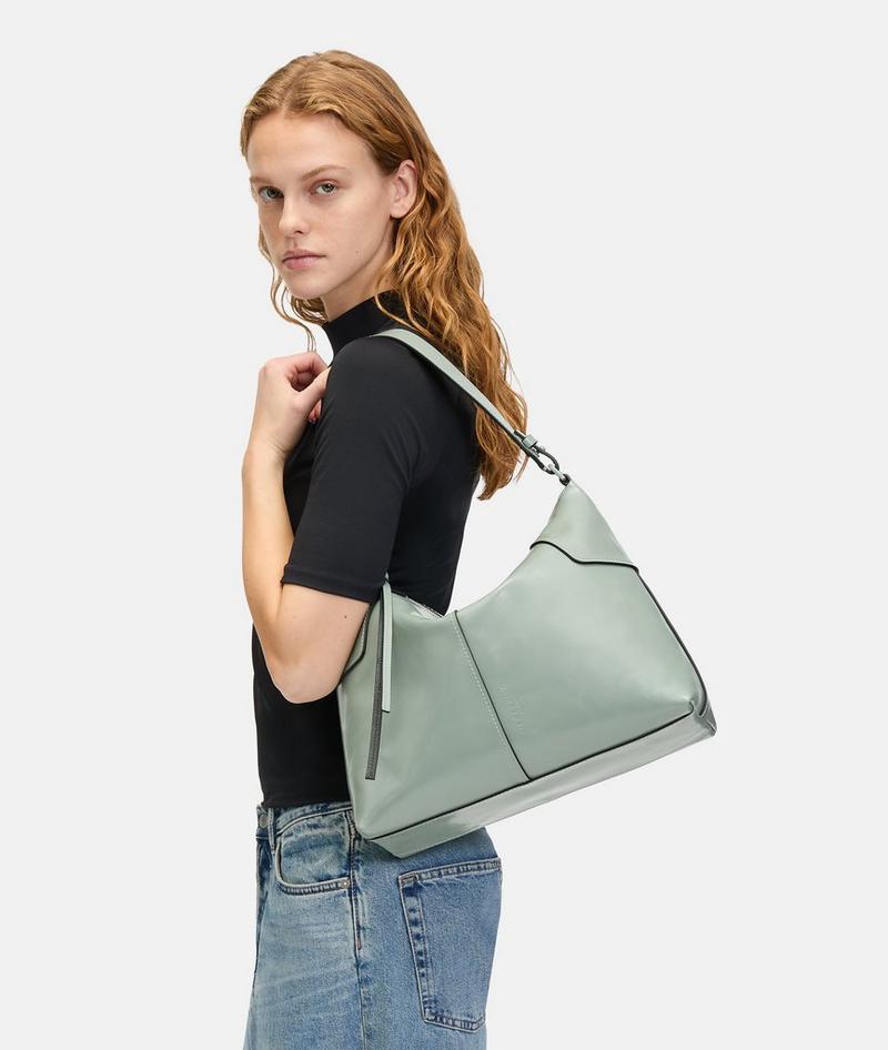 Liebeskind Mila Hobo M - Dunkles Salbeigrün