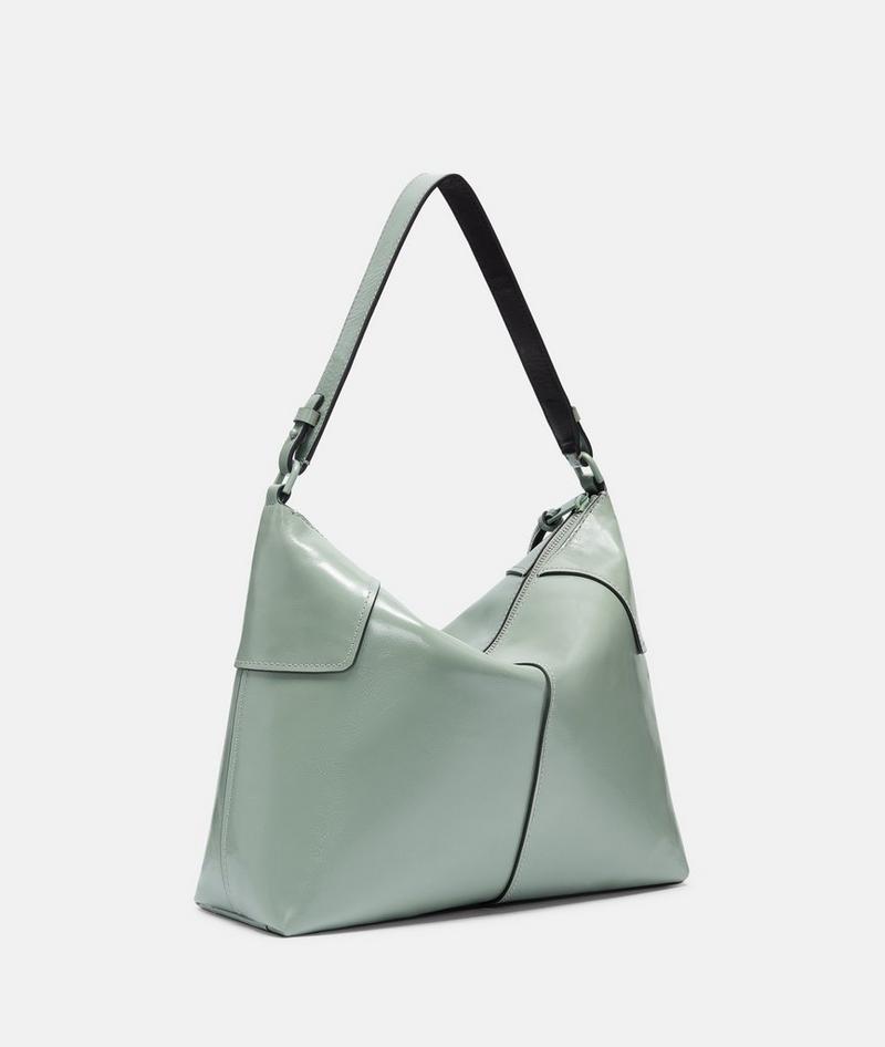 Liebeskind Mila Hobo M - Dunkles Salbeigrün