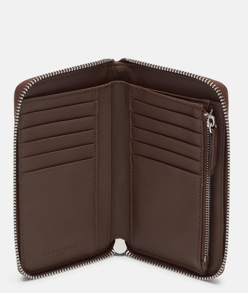 Liebeskind Frieda Geldbörse M - Dunkelbraun