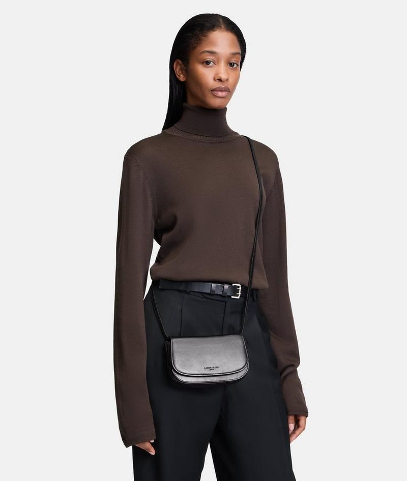 Liebeskind Metallic Ezra Crossbody Xs - Silber