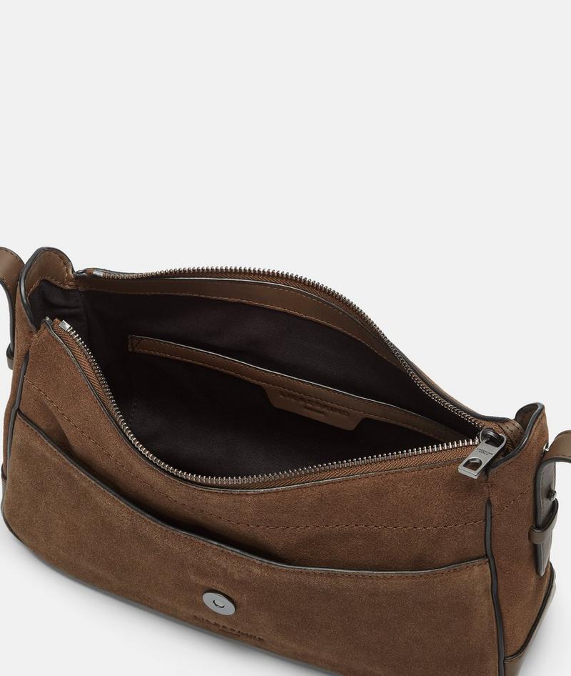 Liebeskind Ren Schultertasche S - Cognac