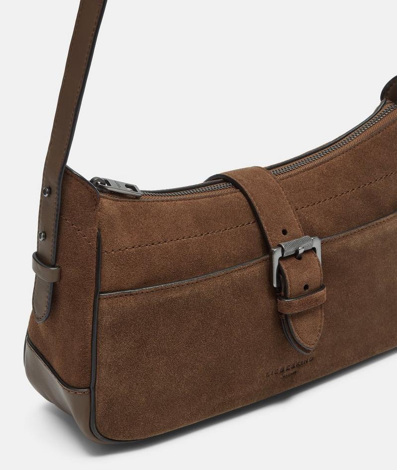 Liebeskind Ren Schultertasche S - Cognac