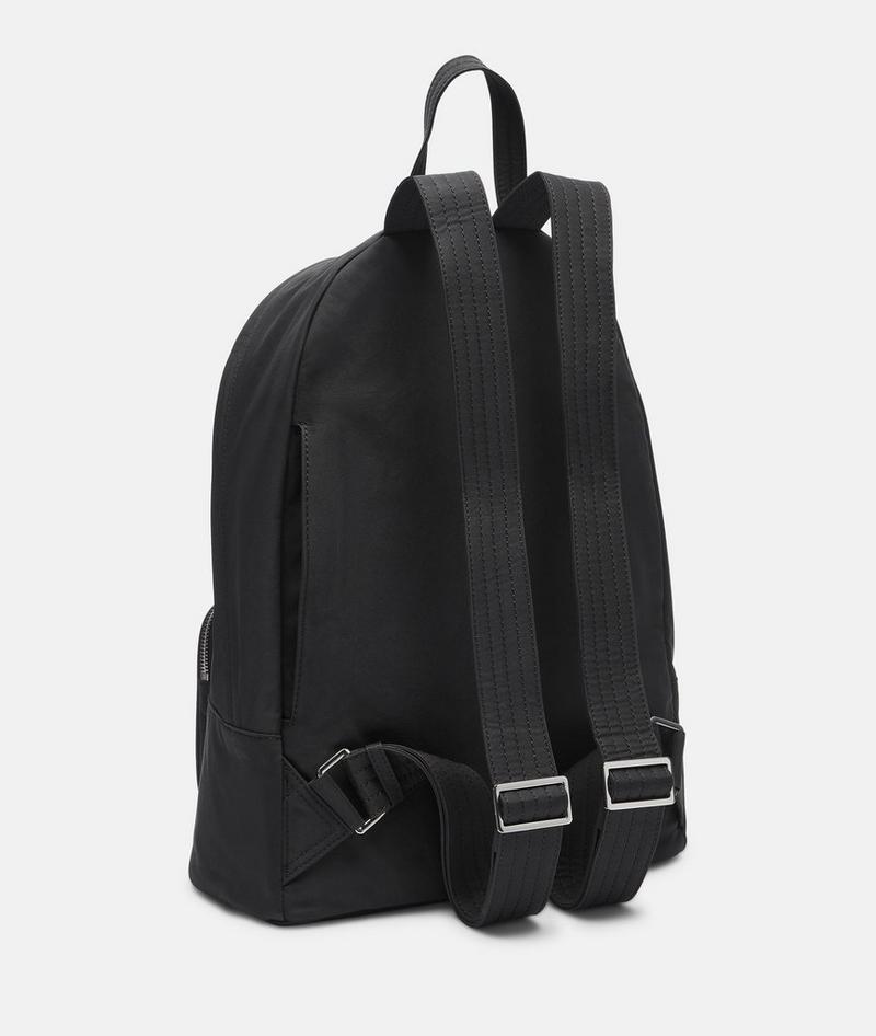 Liebeskind Nylon Lila Backpack L - Schwarz