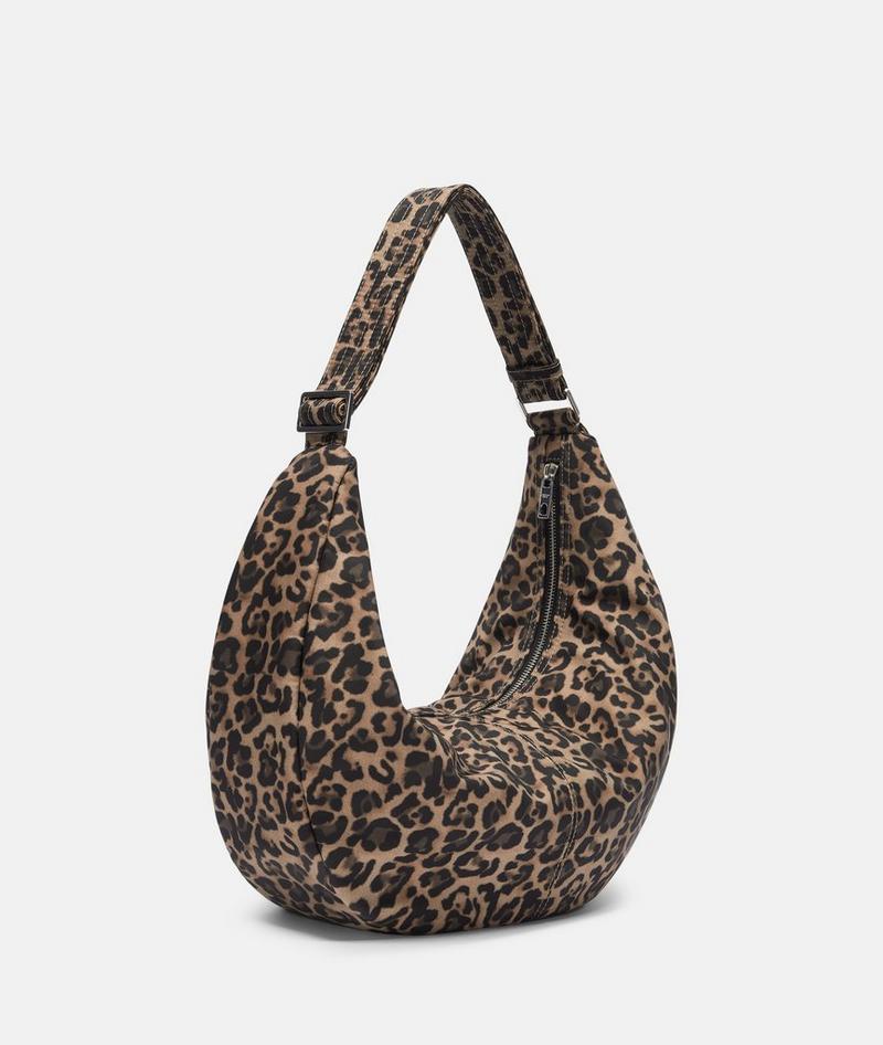 Liebeskind Nylon Moon Hobo M - Sandfarben