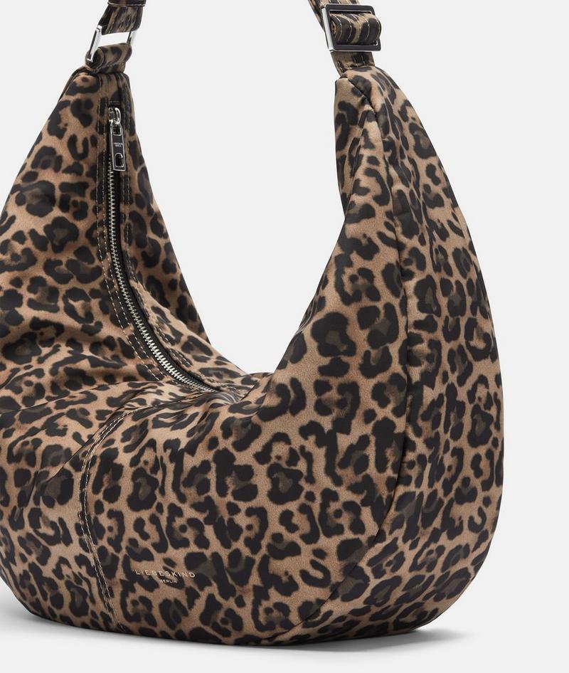 Liebeskind Nylon Moon Hobo M - Sandfarben