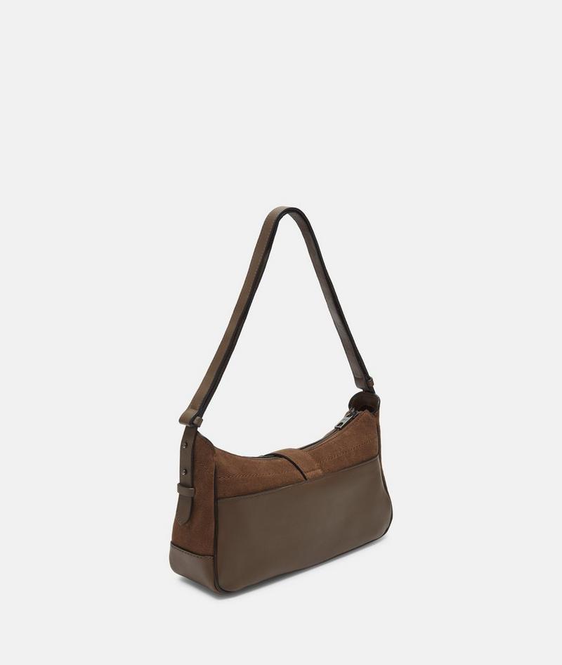 Liebeskind Ren Schultertasche S - Cognac