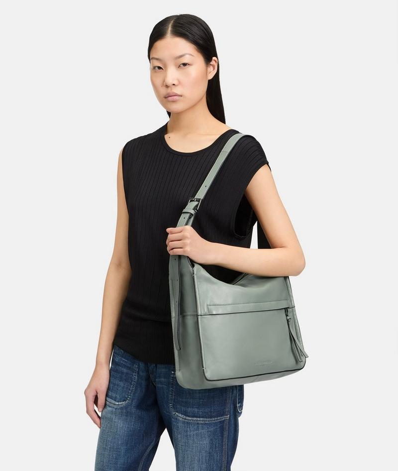 Liebeskind Sky Hobo M - Dunkles Salbeigrün