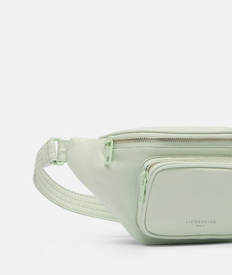 Liebeskind Nylon Lila Belt-bag M - Salbeigrün