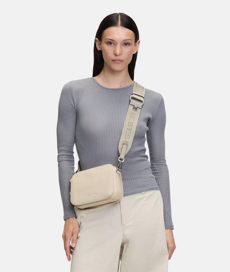 Liebeskind Schultergurt Mit Logo - Creme